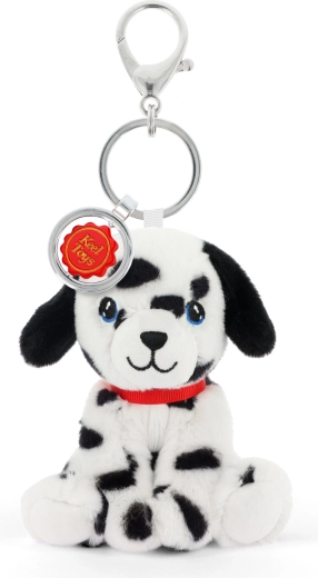 Keeleco plysbamse-taskek vedhæng dalmatiner 12 cm