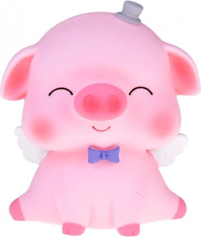 Sparegris med vinger og krone