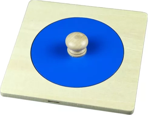 Montessori-puslespil i træ – cirkel
