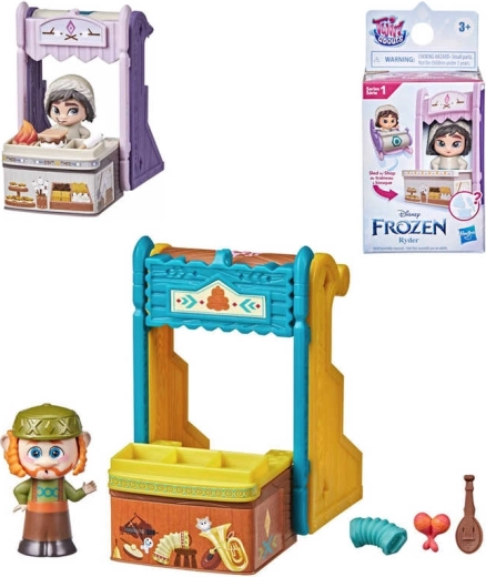 HASBRO Disney Frozen 2 Twirlabouts figur med køretøj 2-i-1 (forskellige varianter) - 1 stk.