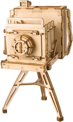 Træ 3D puslespil Historisk kamera