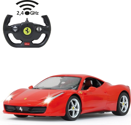 Fjernstyret bil JAMARA Ferrari 458 Italia 1:14 rød