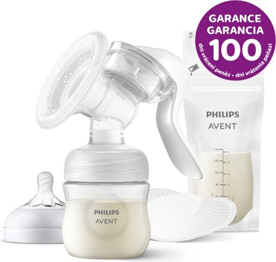Philips Avent manuel brystpumpe Natural Motion