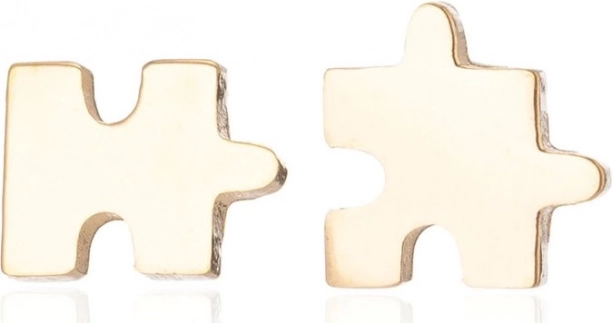 Forgyldte ståløreringe Puzzle