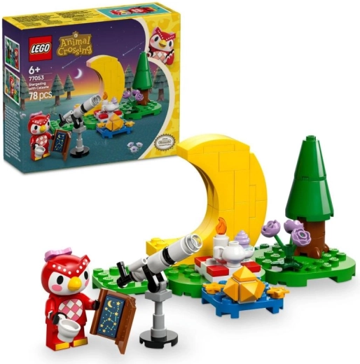 LEGO ANIMAL CROSSING stjernekiggeri med Celeste