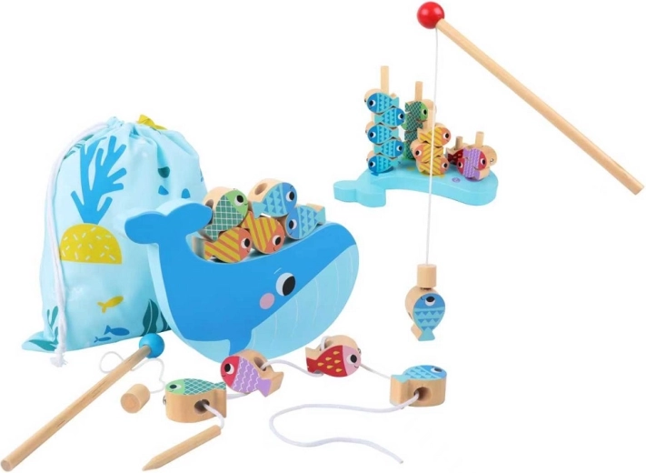 2Kids Toys motorikspil 3 i 1 hval