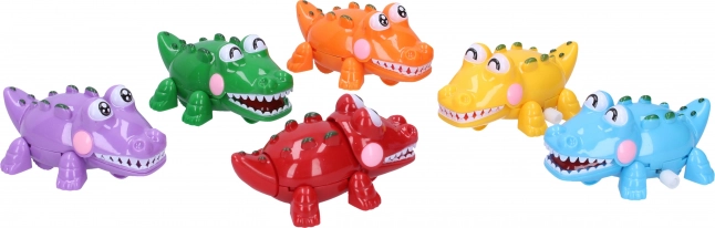 Optrækkelig krokodille 10 cm