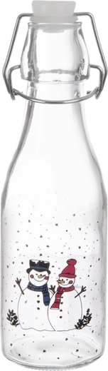 Glasflaske med klipslukning Snemand 0,29 l