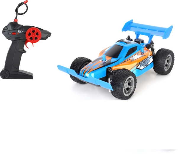 RC-buggy med fjernbetjening og lyseffekter, 26 cm