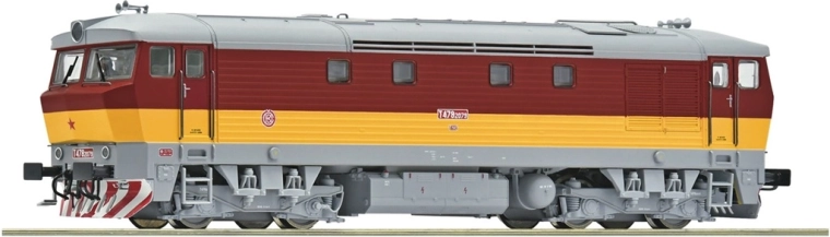 Roco diesellokomotiv ČSD T 478 2079 Bardotka H0