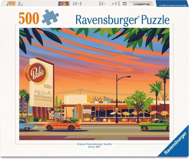 Ravensburger puslespil amerikansk restaurant 500 brikker