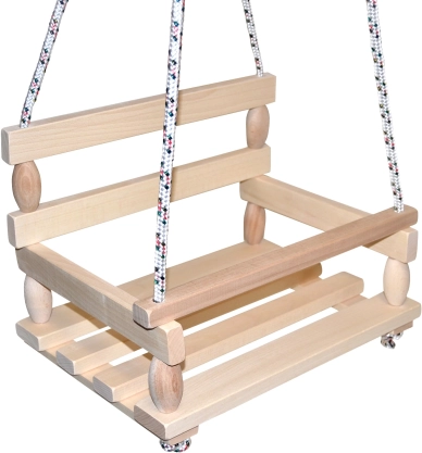 Træ gyngestol til børn