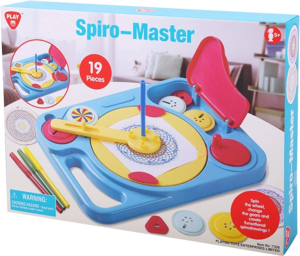 Spiro Master fra Playgo – kreativt spiral-tegnesæt