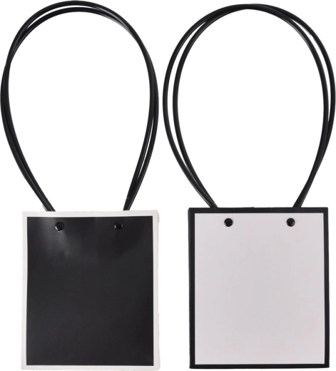 Gavepapirpose til blomster 13 × 13 × 15 cm (2 designvarianter)