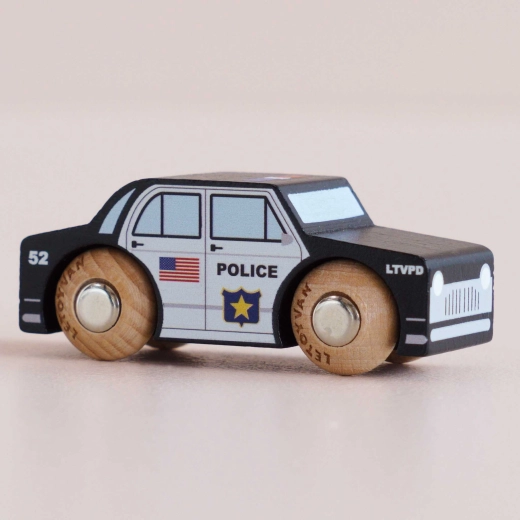 Træ politibil Sam fra Le Toy Van