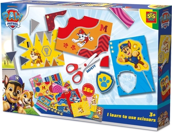 SES Paw Patrol – jeg lærer at klippe med saks