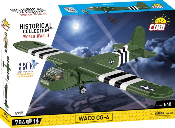 Cobi Waco CG-4 D-Day 1:48 byggesæt af svævefly