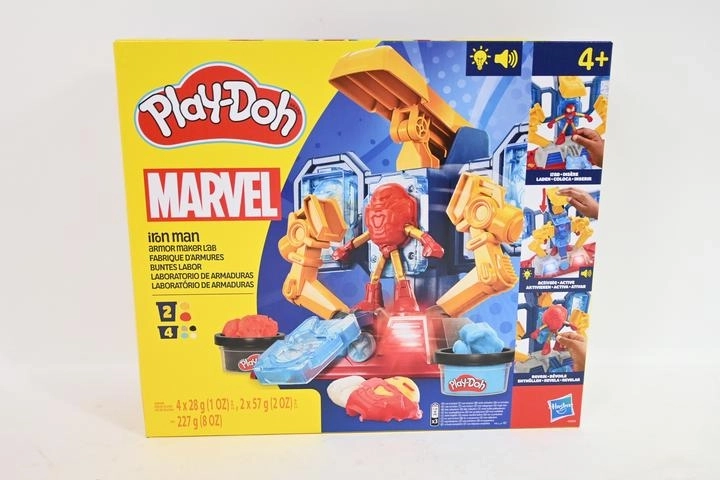 Play-Doh modellervoks-sæt med Iron Man-rustningslaboratorium (Marvel)