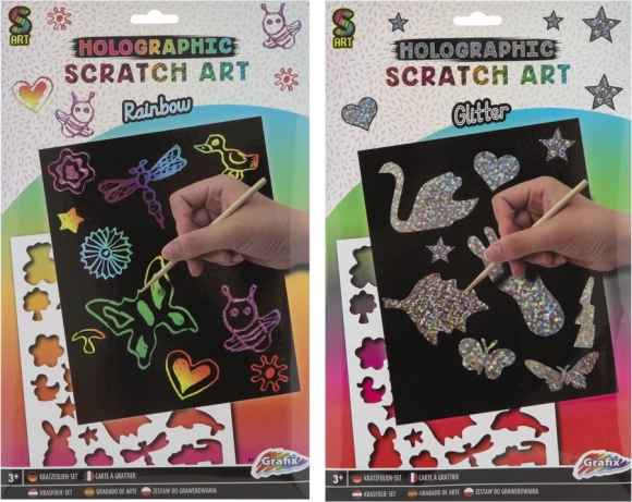 Regnbue Skrabebillede