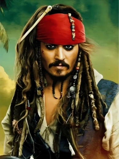 Norimpex diamantmaling Pirater – Jack Sparrow 30 × 40 cm