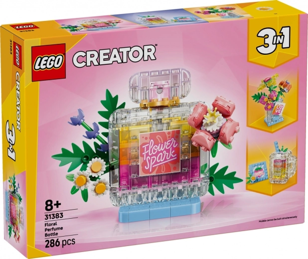 LEGO Creator 3-i-1 blomsterparfumeflakon
