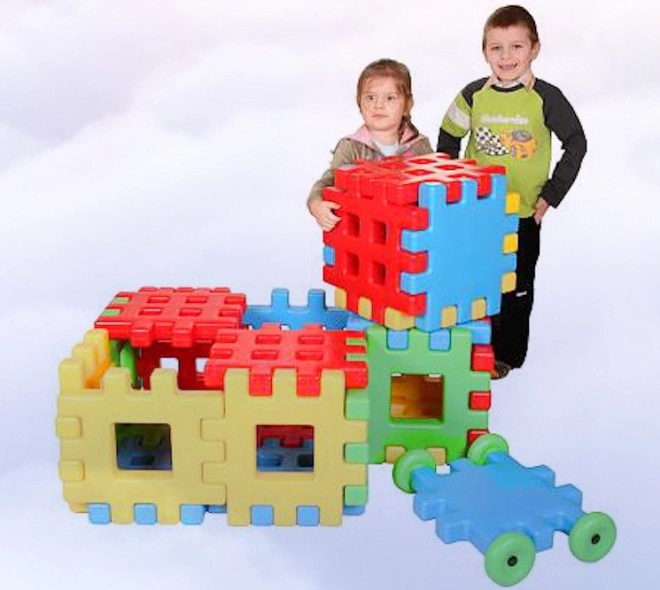 Byggesæt Wafle Gigantsæt 20 dele