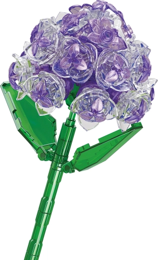 Kreativt byggesæt blomster – kompatibel dekorativ buket af klodser