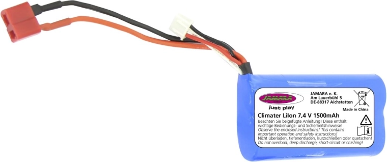 Batteri Jamara Climater Li-Ion 7,4 V 1500 mAh 11,1 Wh