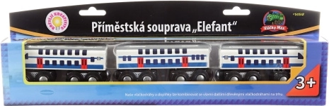 Maxim træmodel af regionaltoget CityElefant