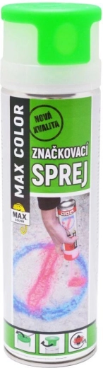 Markeringsspray MAX COLOR 500 ml – selvlysende grøn