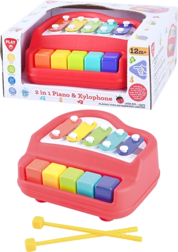 Playgo klaver og xylofon 2-i-1