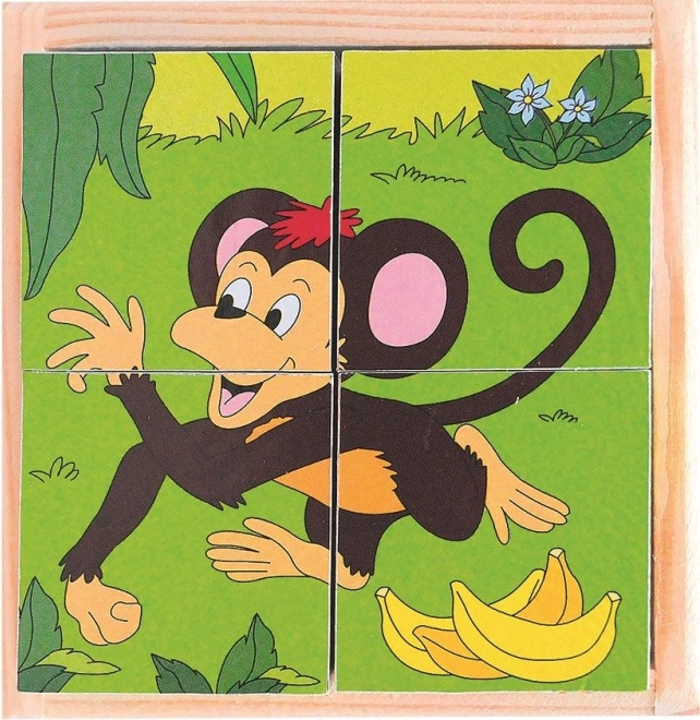 Puslespil Kasser Zoo