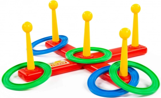 Plastspil Kast ringen