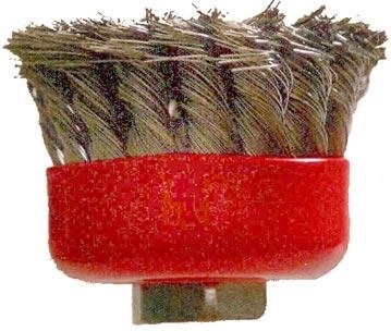Kopflettet kopbørste M14, diameter 65 mm, tråd 0,3 mm