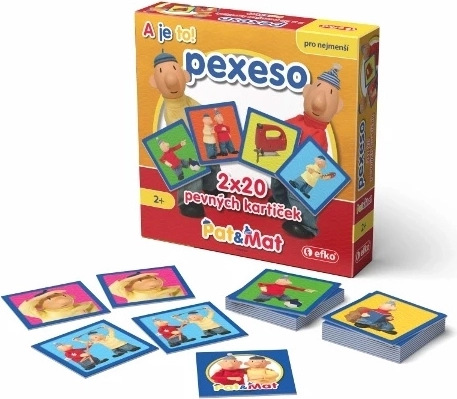Efko baby vendespil i æske Pat og Mat – 20 par