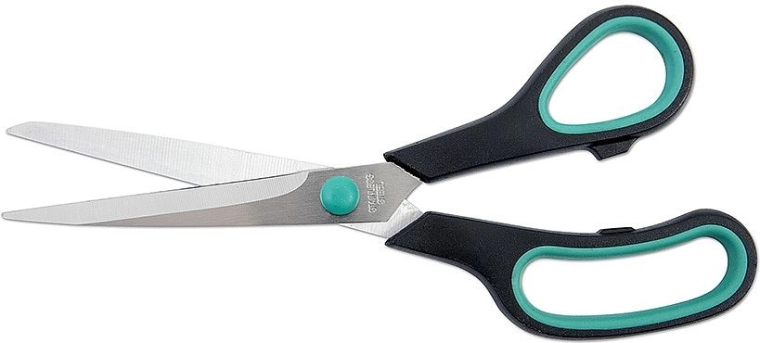 CONCORDE saks 21,5 cm med ergonomisk gummibelagt greb