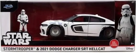 Jada Star Wars Dodge Charger R/T 1:24 med Stormtrooper-figur