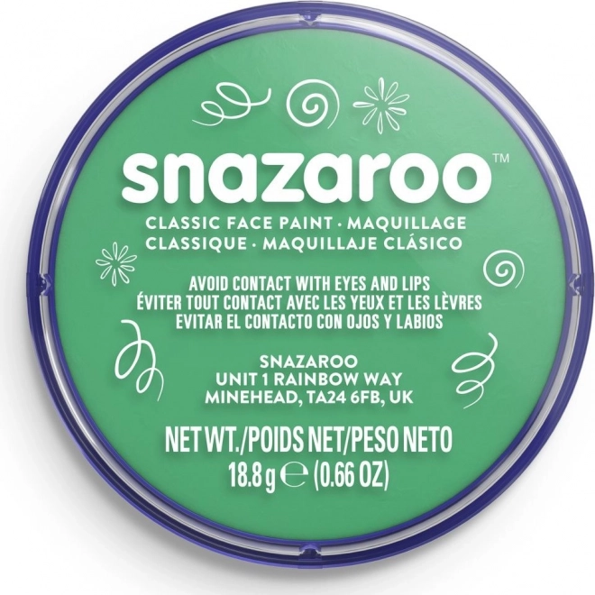 Snazaroo ansigtsmaling klar grøn 18 ml