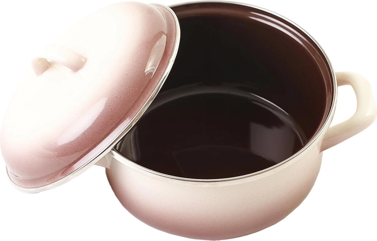 Gryde med låg 14 cm 1,5 l Cappuccino