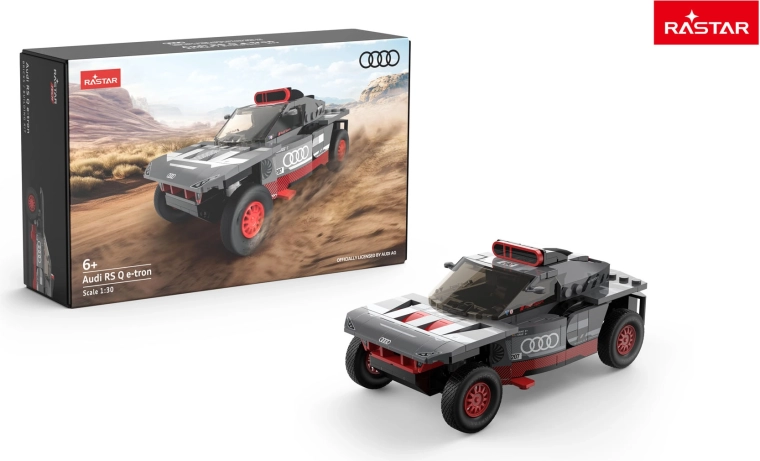 Byggesæt bil Audi RS Q e-tron 1:30 grå Rastar - 1 stk.