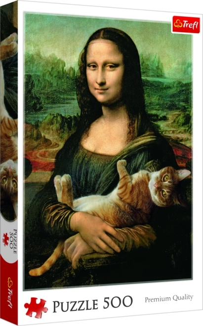 Puslespil Mona Lisa og katten Mruczek