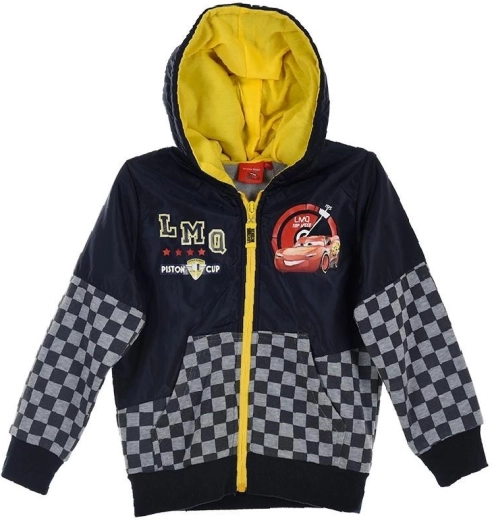 Cars-sweatshirt med fleecefor