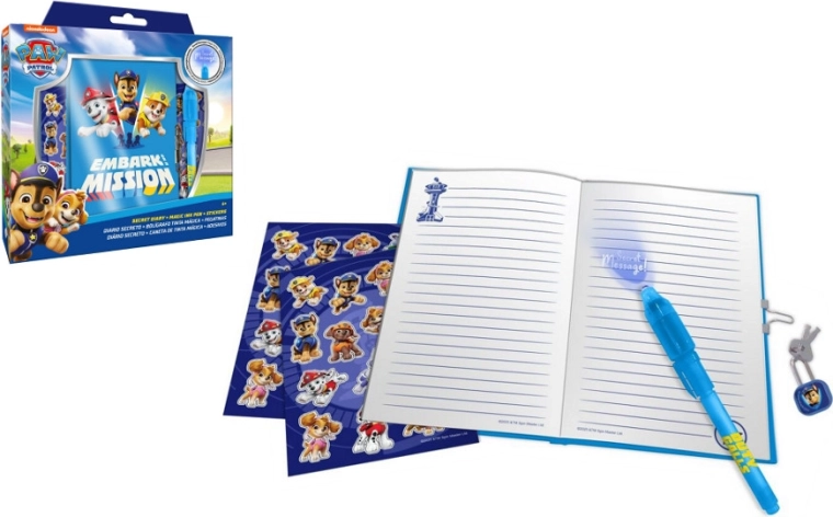 Mindebog med magisk pen PAW PATROL
