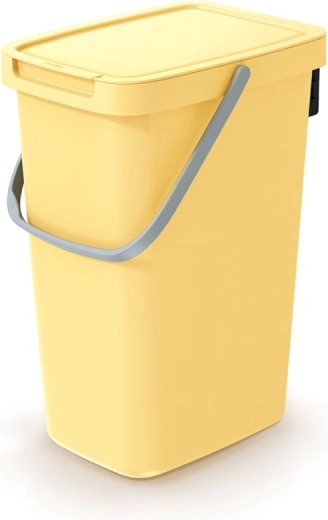 Affaldsspand Systema Q Collect 12 l lysegul