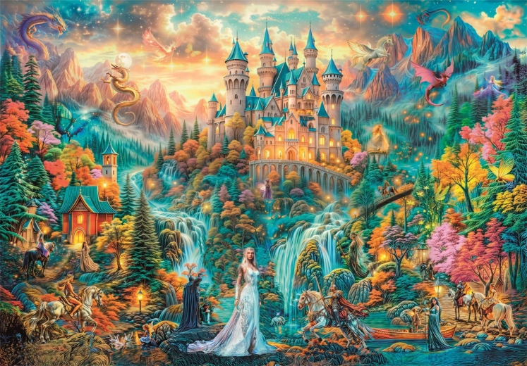 Clementoni puslespil Skjult Rige 2000 brikker