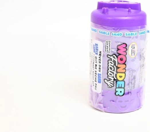 MGA Wonder Factory NeverDrySand lilla sand i dåse med rulle 4-i-1