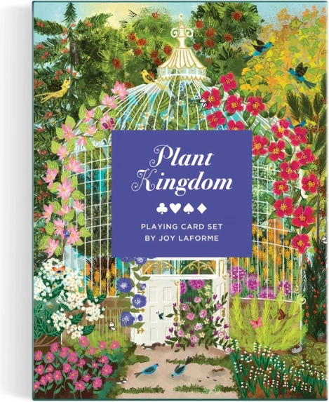 Galison sæt spil kort Planteverdenen af Joy Laforme