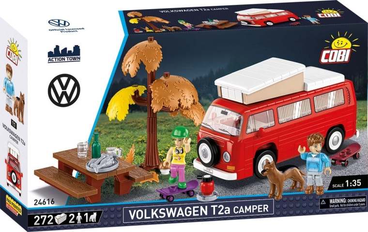 Cobi Volkswagen T2a camper byggesæt 1:35 (272 dele)