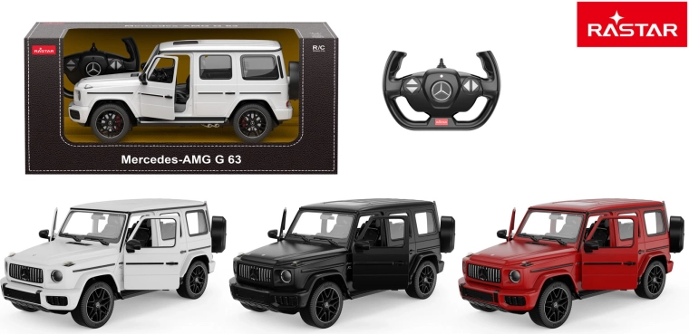 Rastar RC-bil Mercedes AMG G63 1:14 sort