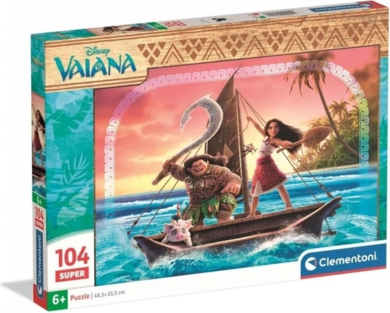 Clementoni Super Disney børnepuslespil Vaiana 2 105 brikker